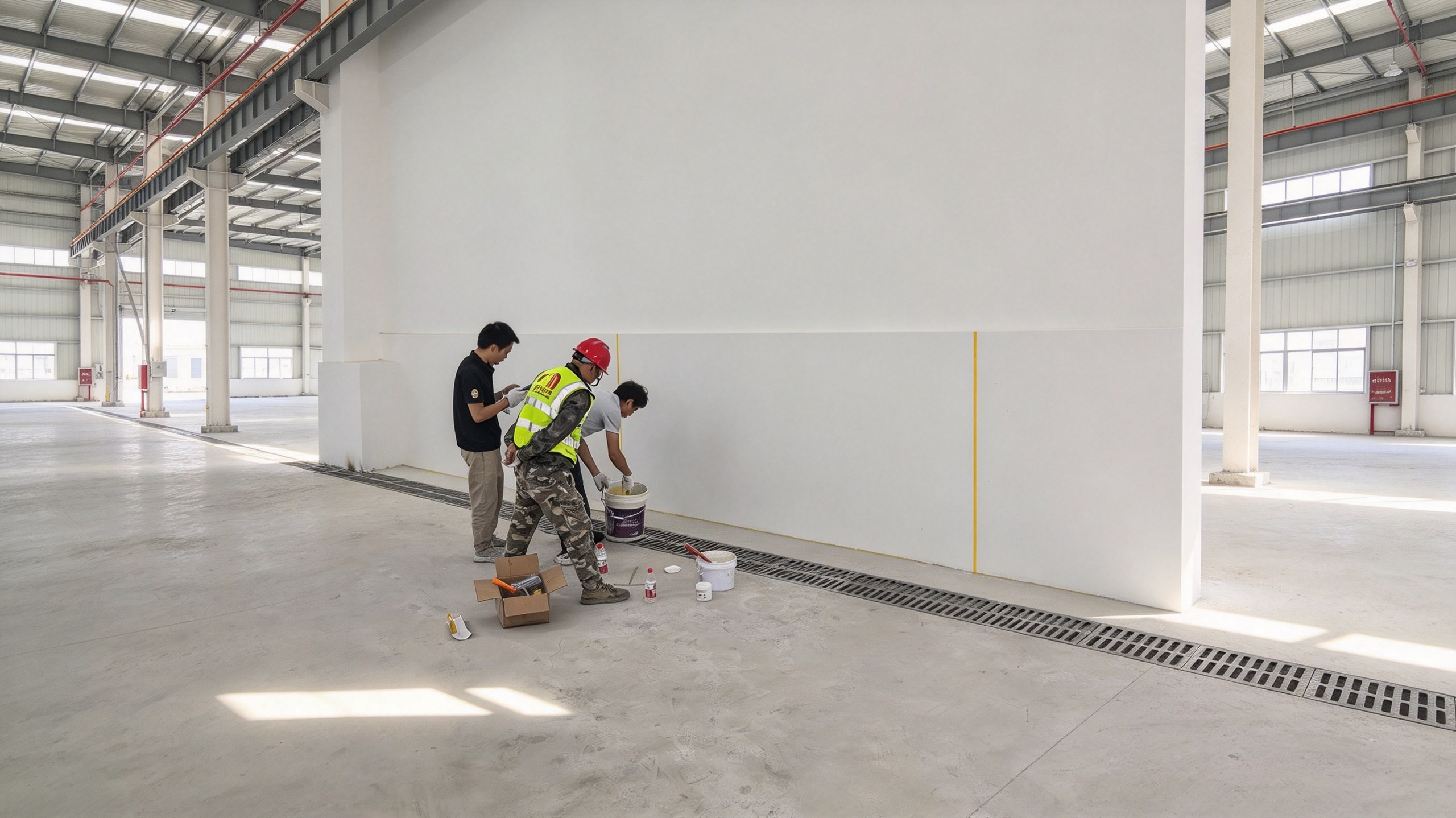新疆某工业厂房维建
